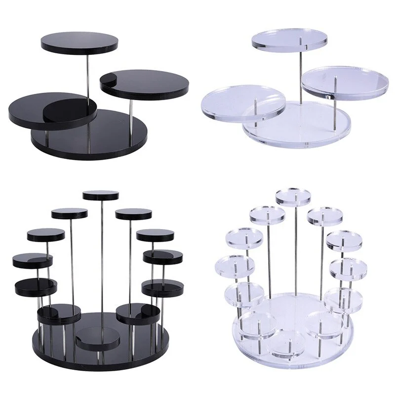 Display Risers Set - Cupcake Stand Acrylic Display Stand for