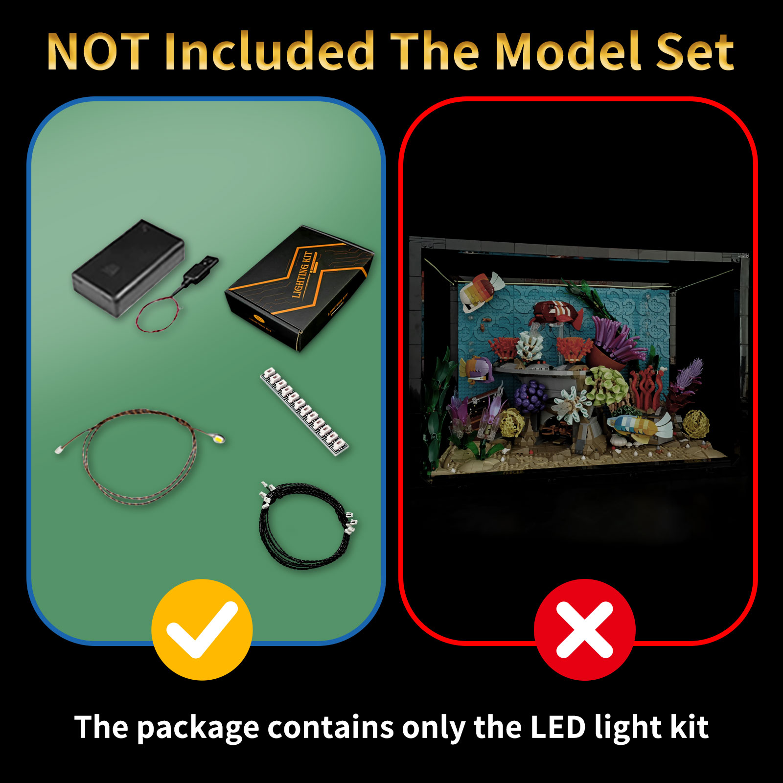 LYBMTWF LED Lighting Kit Compa - Lego Set Technic recension och pris